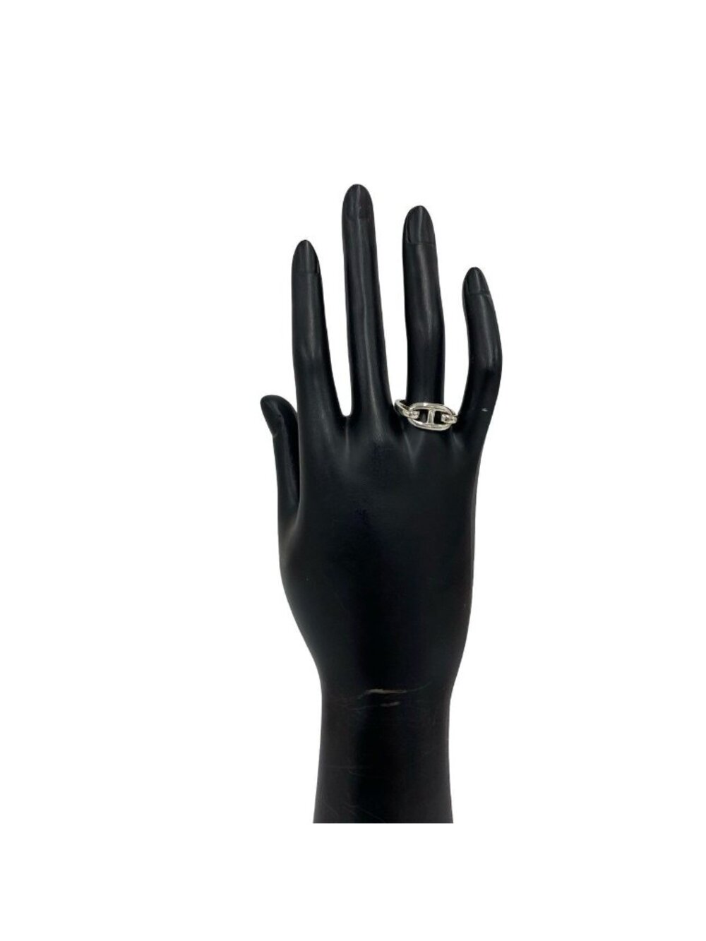 Hermes Chaine D'ancre Ring 925 Sterling Silver - Picture 2 of 7